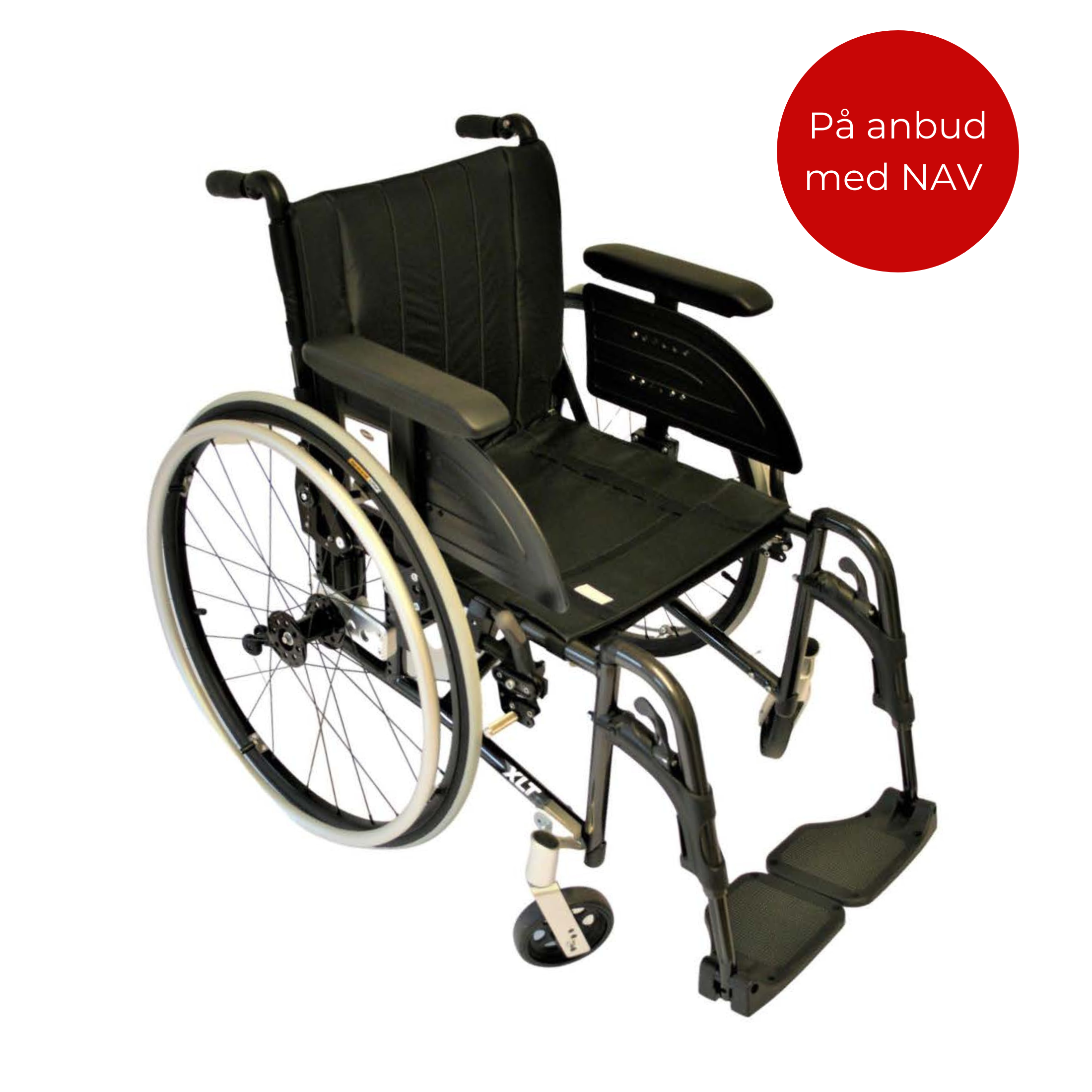 Invacare XLT Swing aktiv rullestol Invacare Norway